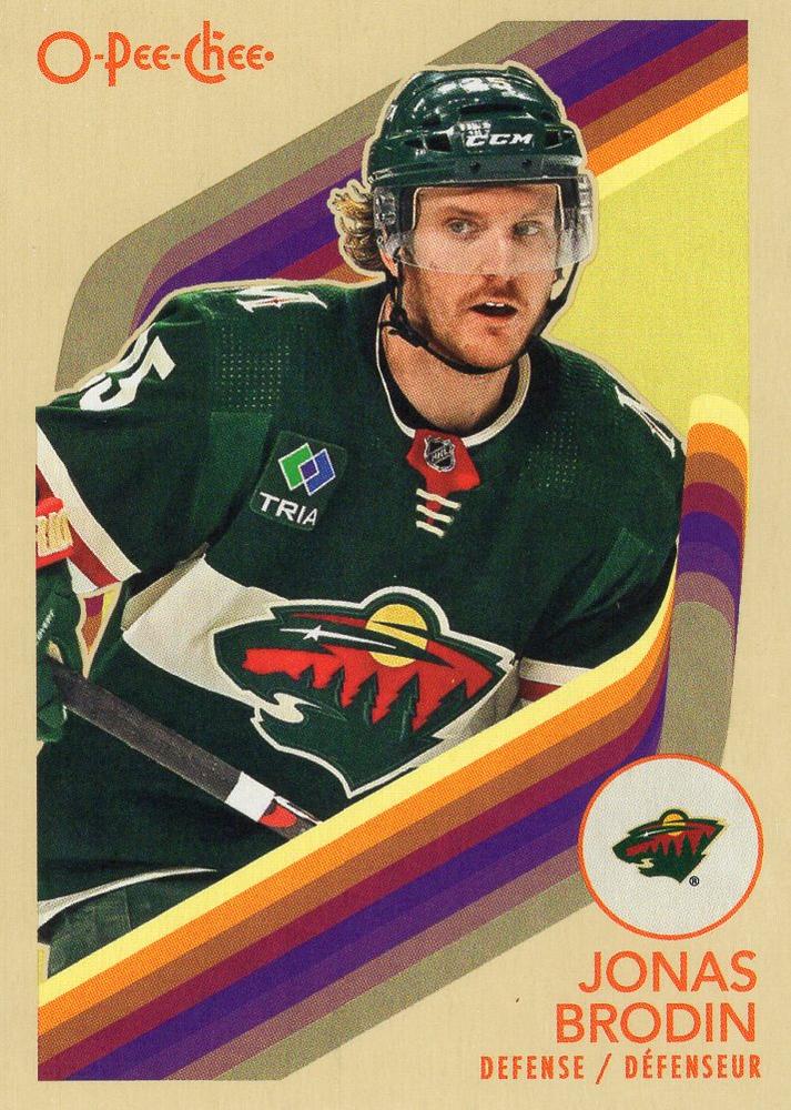 #268 Jonas Brodin - Minnesota Wild - 2023-24 O-Pee-Chee - Retro Hockey