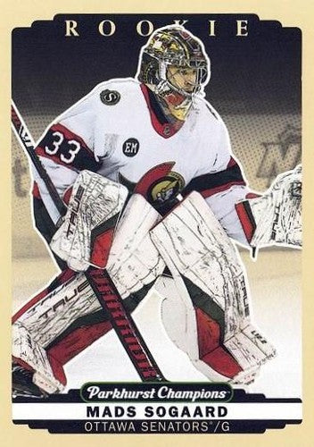#268 Mads Sogaard - Ottawa Senators - 2022-23 Parkhurst Champions Hockey