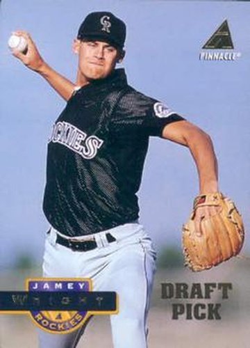 #268 Jamey Wright - Colorado Rockies - 1994 Pinnacle Baseball
