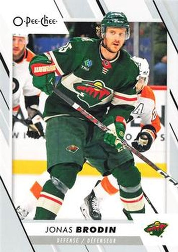 #268 Jonas Brodin - Minnesota Wild - 2023-24 O-Pee-Chee Hockey