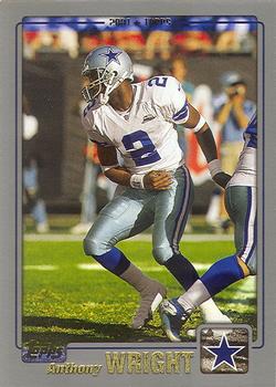#268 Anthony Wright - Dallas Cowboys - 2001 Topps Football