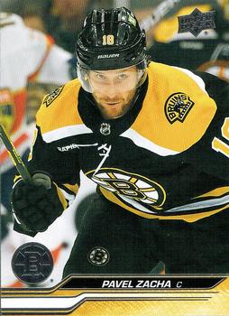 #268 Pavel Zacha - Boston Bruins -2023-24 Upper Deck Hockey