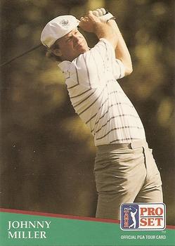 #268 Johnny Miller - 1991 Pro Set PGA Tour Golf