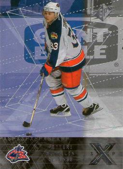 #136 Petteri Nummelin - Columbus Blue Jackets - 2000-01 SPx Hockey
