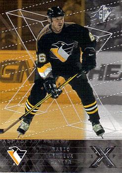 #144 Mario Lemieux - Pittsburgh Penguins - 2000-01 SPx Hockey
