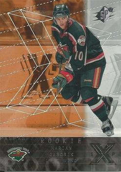 #163 Marian Gaborik - Minnesota Wild - 2000-01 SPx Hockey