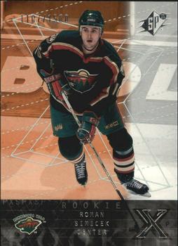 #170 Roman Simicek - Minnesota Wild - 2000-01 SPx Hockey