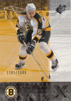 #176 Jarno Kultanen - Boston Bruins - 2000-01 SPx Hockey