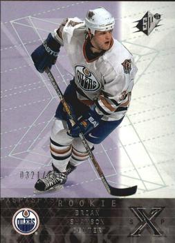 #178 Brian Swanson - Edmonton Oilers - 2000-01 SPx Hockey