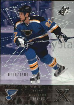 #186 Bryce Salvador - St. Louis Blues - 2000-01 SPx Hockey