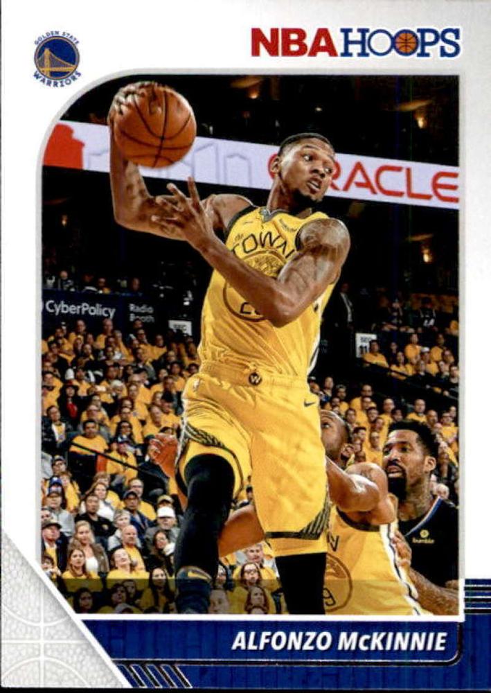 #269 Alfonzo McKinnie - Golden State Warriors - 2019-20 Hoops Basketball