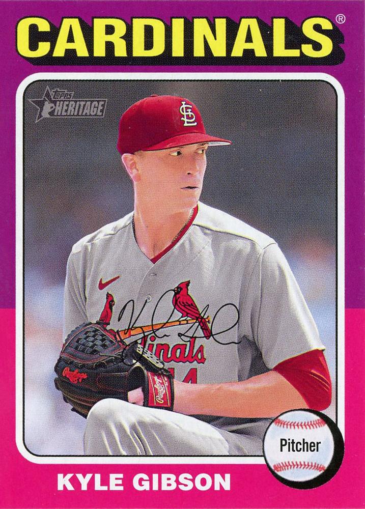 #269 Kyle Gibson - St. Louis Cardinals - 2024 Topps Heritage Baseball