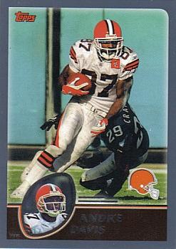 #269 Andre Davis - Cleveland Browns - 2003 Topps Football