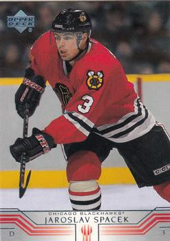 #269 Jaroslav Spacek - Chicago Blackhawks - 2001-02 Upper Deck Hockey