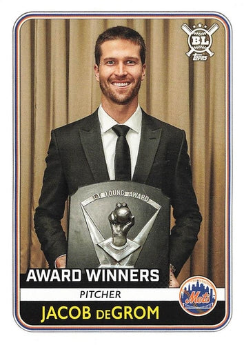 #269 Jacob deGrom - New York Mets - 2020 Topps Big League Baseball