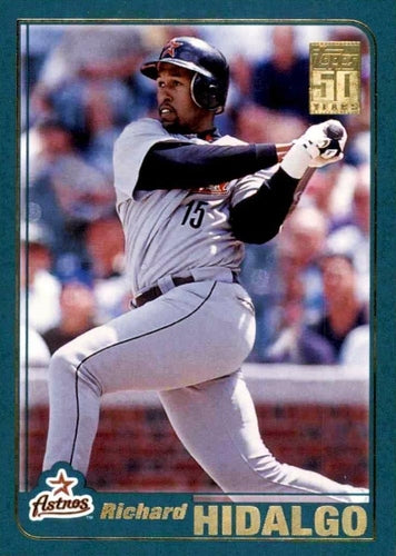 #269 Richard Hidalgo - Houston Astros - 2001 Topps Baseball