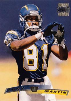 #269 Tony Martin - San Diego Chargers - 1996 Stadium Club Football