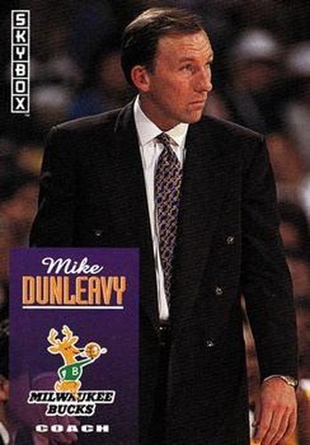 #269 Mike Dunleavy - Milwaukee Bucks - 1992-93 SkyBox Basketball