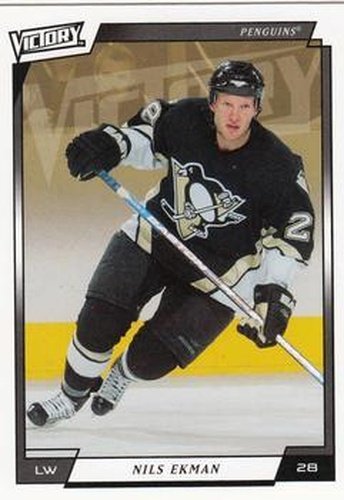 #269 Nils Ekman - Pittsburgh Penguins - 2006-07 Upper Deck Victory Update Hockey