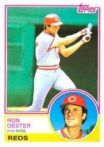 #269 Ron Oester - Cincinnati Reds - 1983 Topps Baseball