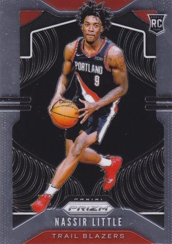 #269 Nassir Little - Portland Trail Blazers - 2019-20 Panini Prizm Basketball