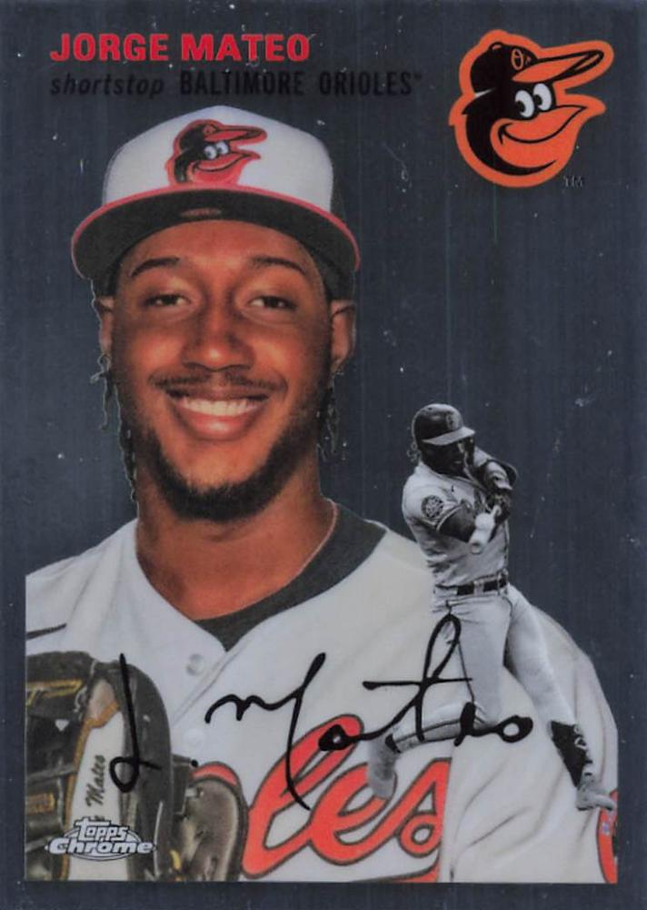 #269 Jorge Mateo - Baltimore Orioles - 2023 Topps Chrome Platinum Anniversary Baseball