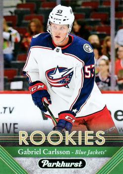 #269 Gabriel Carlsson - Columbus Blue Jackets - 2017-18 Parkhurst Hockey