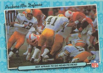 #26 Not Afraid to Go Head-to-head Defense - Green Bay Packers - 1986 Fleer Team Action Football