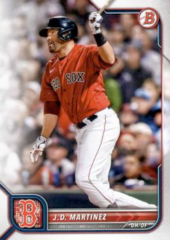 #26 J.D. Martinez - Boston Red Sox - 2022 Bowman Baseball