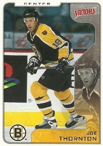 #26 Joe Thornton - Boston Bruins - 2001-02 Upper Deck Victory Hockey