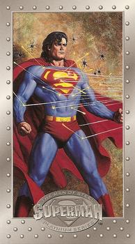 #26 Bulletproof! - 1994 SkyBox Superman Man of Steel Platinum Series