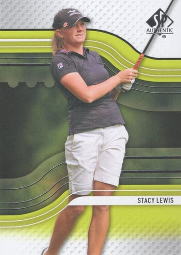 #R26 Stacy Lewis - 2012 SP Authentic - Rookie Extended Series Golf