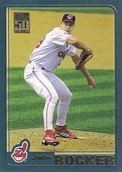 #T26 John Rocker - Cleveland Indians - 2001 Topps Traded & Rookies Baseball