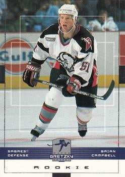 #26 Brian Campbell - Buffalo Sabres - 1999-00 Upper Deck Wayne Gretzky Hockey