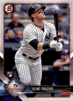 #26 Clint Frazier - New York Yankees - 2018 Bowman Baseball