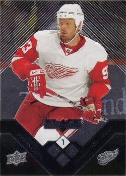 #26 Johan Franzen - Detroit Red Wings - 2008-09 Upper Deck Black Diamond Hockey