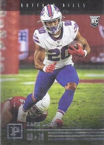 #PA-26 Zack Moss - Buffalo Bills - 2020 Panini Chronicles - Panini Football