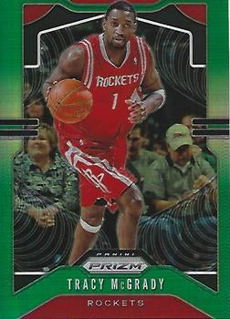 #26 Tracy McGrady - Houston Rockets - 2019-20 Panini Prizm - Prizms Green Basketball