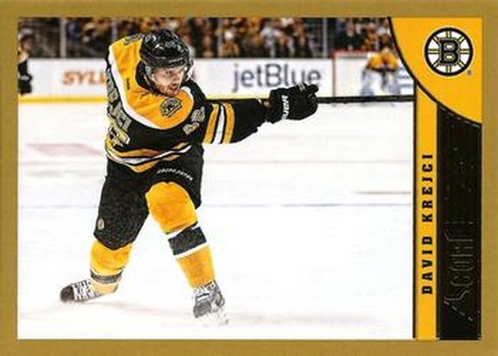 #26 David Krejci - Boston Bruins - 2013-14 Score - Gold Hockey