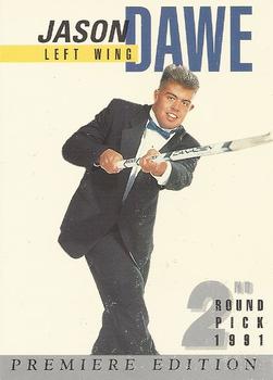 #26 Jason Dawe - 1991 Arena Draft Picks French Hockey