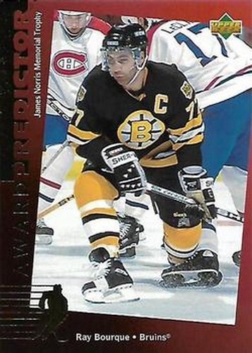 #C26 Ray Bourque - Boston Bruins - 1994-95 Upper Deck - Predictors Canadian Gold Exchange Hockey