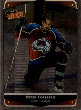 #26 Peter Forsberg - Colorado Avalanche - 1999-00 Upper Deck Ultimate Victory Hockey