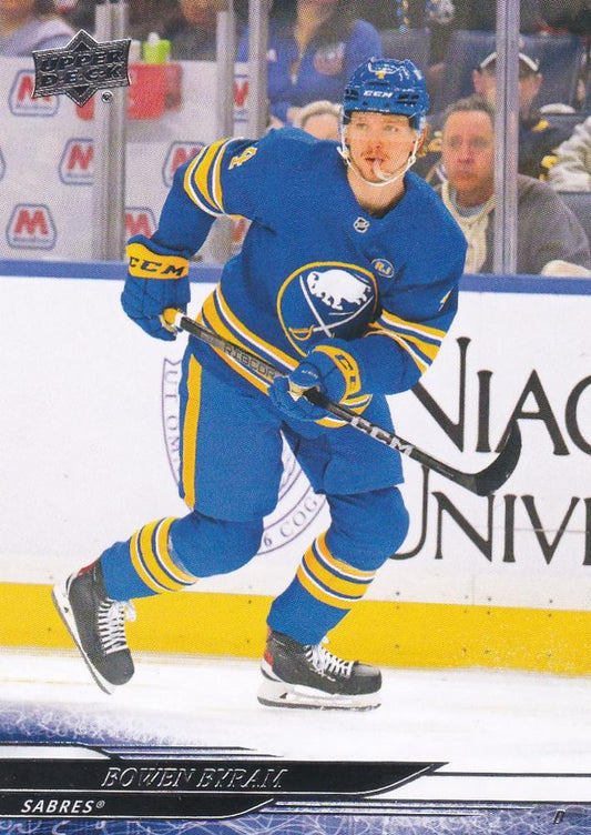 #26 Bowen Byram - Buffalo Sabres - 2024-25 Upper Deck Hockey