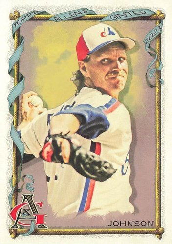 #26 Randy Johnson - Montreal Expos - 2023 Topps Allen & Ginter Baseball