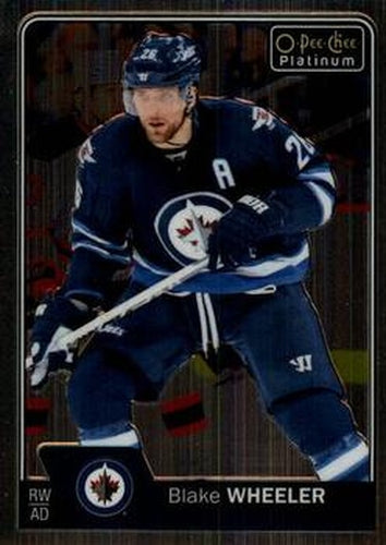 #26 Blake Wheeler - Winnipeg Jets - 2016-17 O-Pee-Chee Platinum Hockey