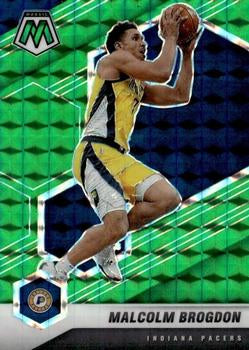 #26 Malcolm Brogdon - Indiana Pacers - 2020-21 Panini Mosaic - Mosaic Green Basketball