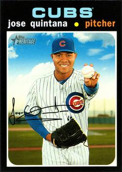 #26 Jose Quintana - Chicago Cubs - 2020 Topps Heritage Baseball