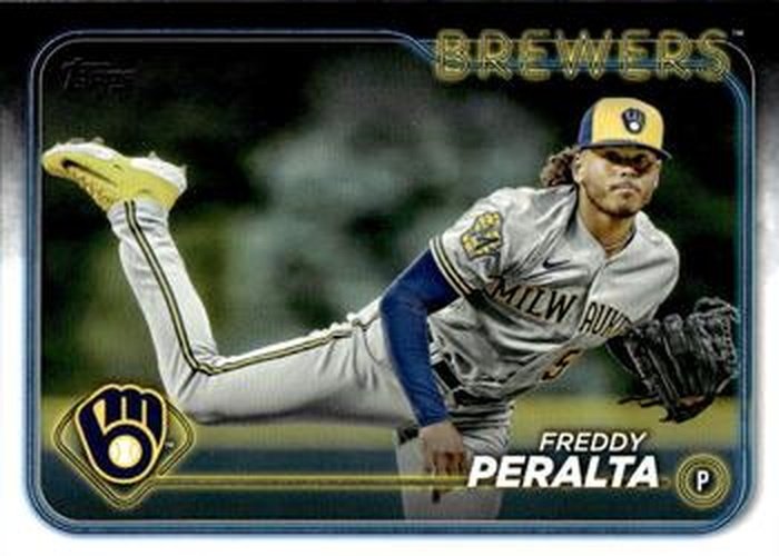 #26 Freddy Peralta - Milwaukee Brewers - 2024 Topps Baseball