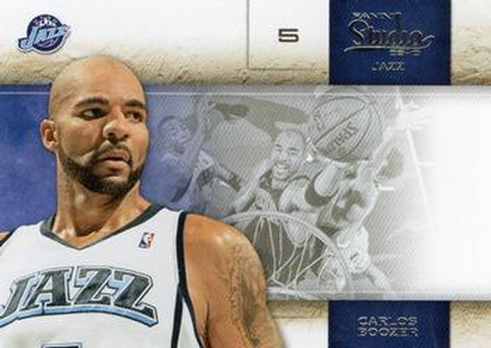 #26 Carlos Boozer - Utah Jazz - 2009-10 Panini Studio Basketball