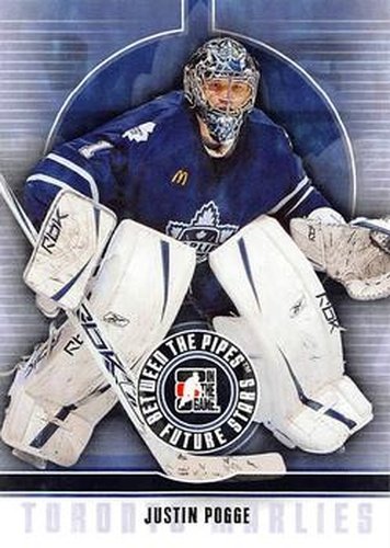 #26 Justin Pogge - Toronto Marlies - 2008-09 In The Game Between The Pipes Hockey